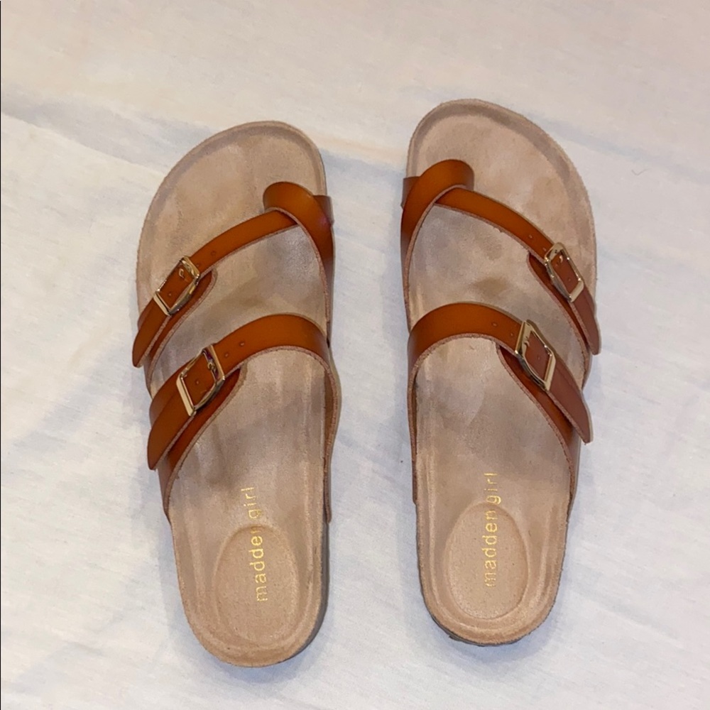 Madden Girl Brown Sandals - Picture 5 of 16